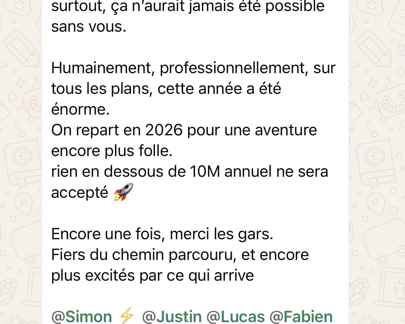 Création de la Nemesis Corp — 7