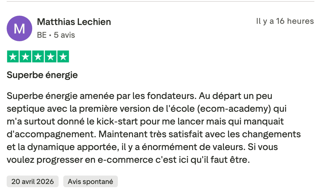 Témoignage membre 1