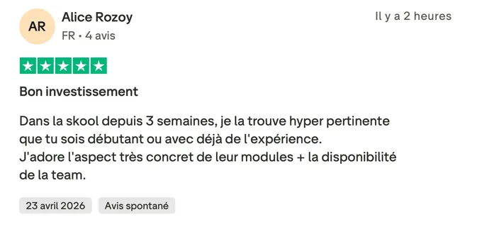 Témoignage membre 32
