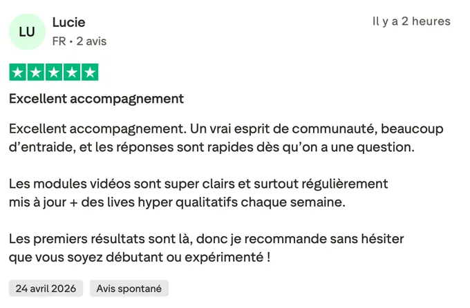 Témoignage membre 37