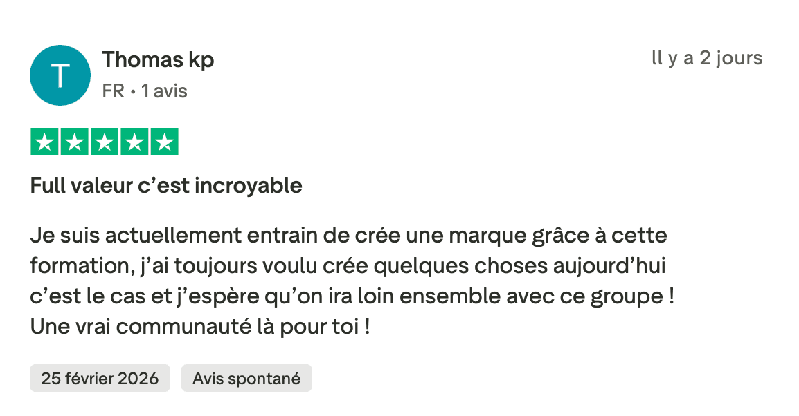 Témoignage membre 39