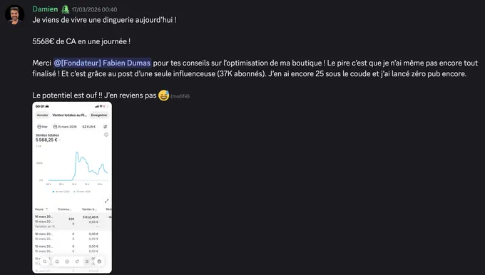 Témoignage membre 9